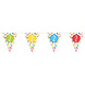 Party Factory NL Papieren Vlaggenlijn Festive Colors 2 Jaar (6M) Party Factory NL Papieren Vlaggenlijn Festive Colors 2 Jaar (6M)