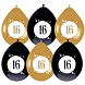 Party Factory NL Ballonnen Festive Gold 16 Jaar 30CM (6ST) Party Factory NL Ballonnen Festive Gold 16 Jaar 30CM (6ST)