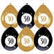 Party Factory NL Ballonnen Festive Gold 30 Jaar 30CM (6ST) Party Factory NL Ballonnen Festive Gold 30 Jaar 30CM (6ST)