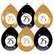 Party Factory NL Ballonnen Festive Gold 25 Jaar 30CM (6ST) Party Factory NL Ballonnen Festive Gold 25 Jaar 30CM (6ST)