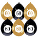 Party Factory NL Ballonnen Festive Gold 60 Jaar 30CM (6ST) Party Factory NL Ballonnen Festive Gold 60 Jaar 30CM (6ST)