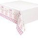 Unique BabyShower Tafelkleed Elephant Pink 137cm x 214cm Unique BabyShower Tafelkleed Elephant Pink 137cm x 214cm