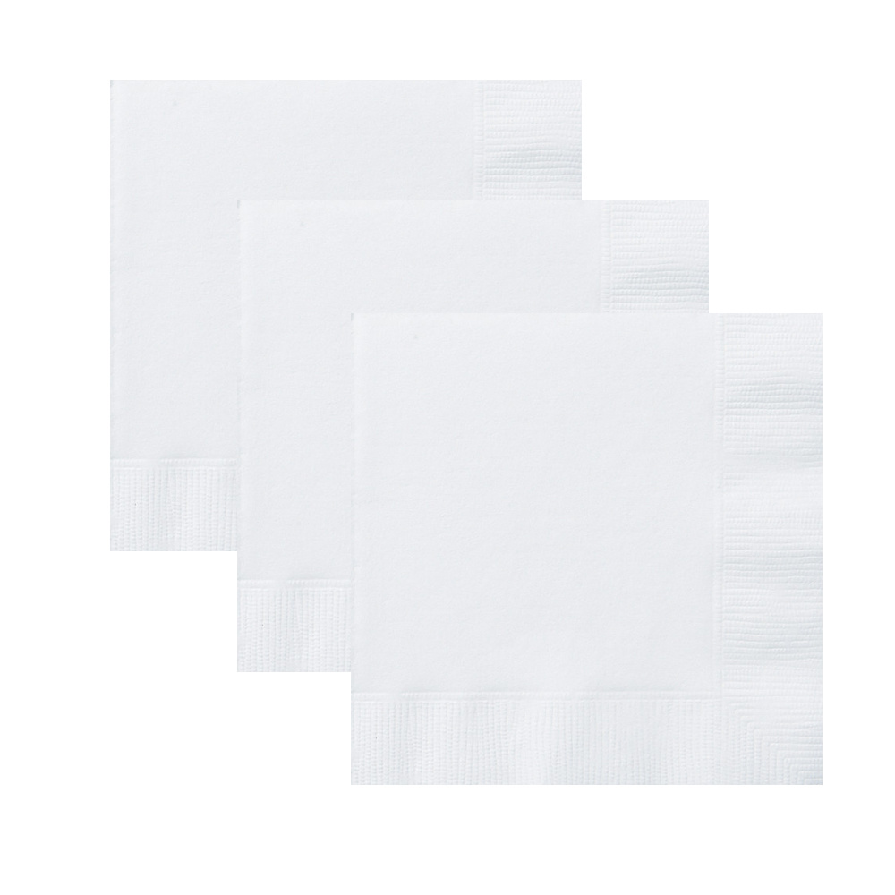Servetten Wit 33cm x 33cm (20ST)
