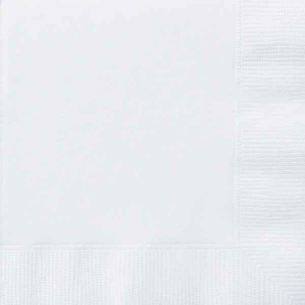 Servetten Wit 33cm x 33cm (20ST)