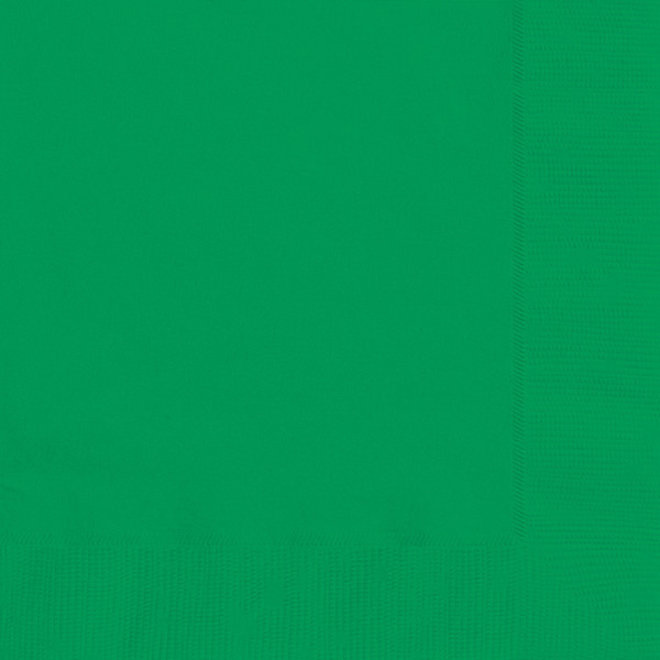 Servetten Donkergroen 33cm x 33cm (20ST)