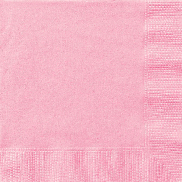 Servetten Baby Roze 33cm x 33cm (20ST)