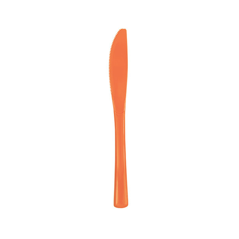 Plastic Bestek Oranje 18ST
