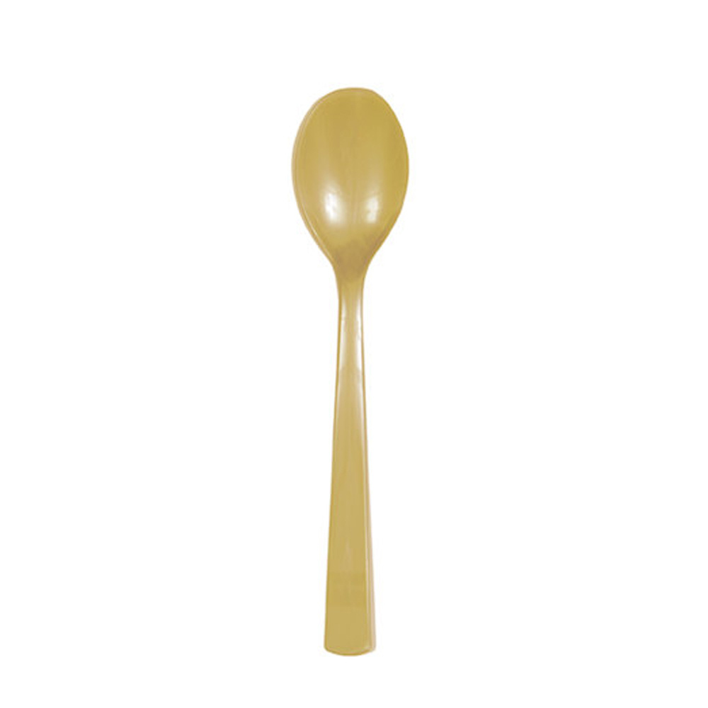 Plastic Bestek Goud 18ST