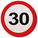Folat Servetten Rond 30 Jaar Verkeersbord (20ST) Folat Servetten Rond 30 Jaar Verkeersbord (20ST)