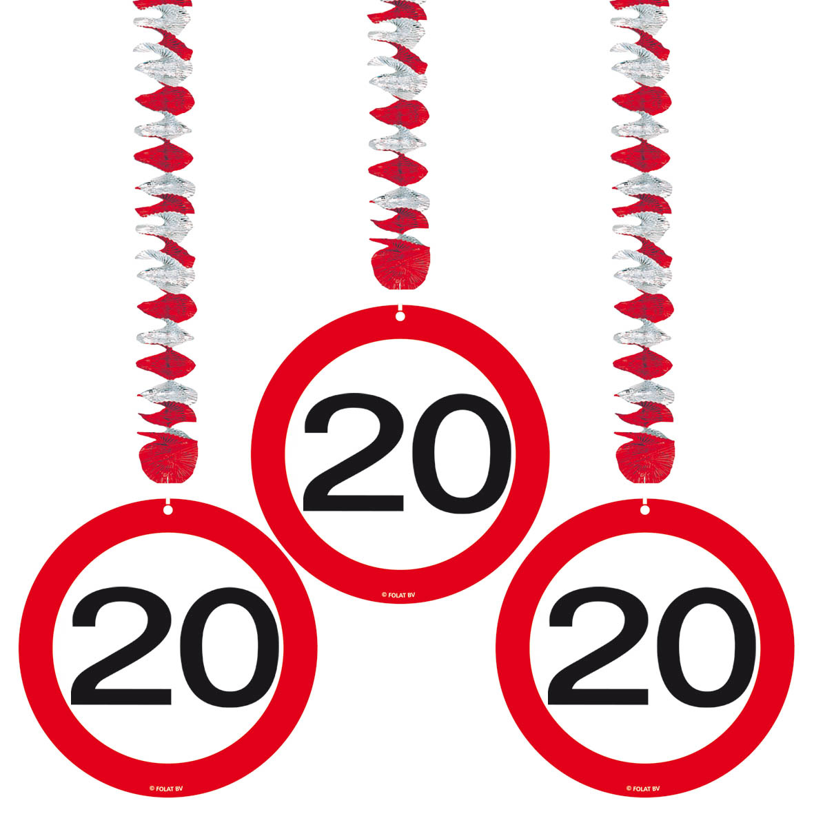 Rotorspiralen 20 Jaar Verkeersbord 3ST