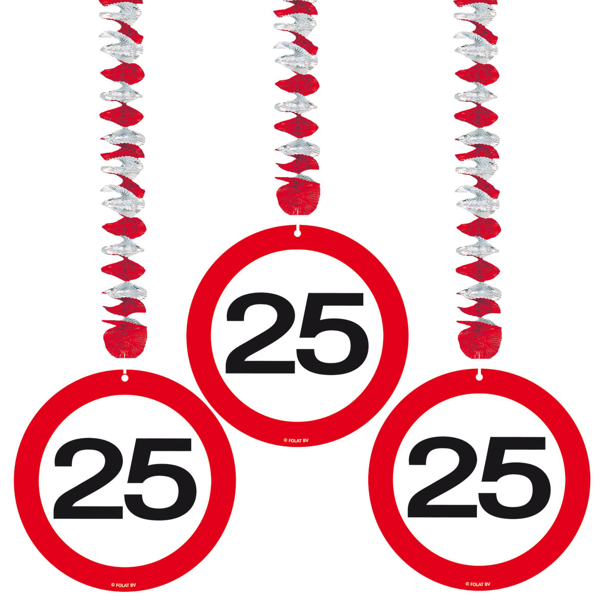 Rotorspiralen 25 Jaar Verkeersbord 3ST