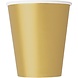 Unique Bekertjes Goud 266ML (8ST) Unique Bekertjes Goud 266ML (8ST)