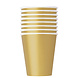 Unique Bekertjes Goud 266ML (8ST) Unique Bekertjes Goud 266ML (8ST)