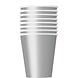 Unique Bekertjes Zilver 266ML (8ST) Unique Bekertjes Zilver 266ML (8ST)