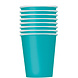 Unique Bekertjes Groenblauw (Teal) 266ML (8ST) Unique Bekertjes Groenblauw (Teal) 266ML (8ST)
