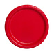 Unique Feestbordjes Rood 18CM (8ST) Unique Feestbordjes Rood 18CM (8ST)