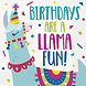 Unique Lama Birthday Servetten 33cm x 33cm (16ST) Unique Lama Birthday Servetten 33cm x 33cm (16ST)