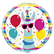 Unique Folieballon Lama Party 45CM Unique Folieballon Lama Party 45CM