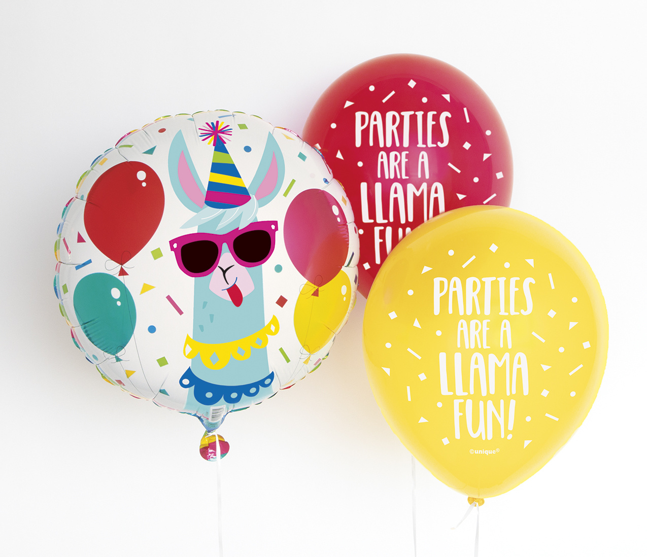 Lama Birthday Folie Ballon 45CM (Leeg)