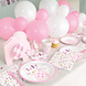 Unique BabyShower Servetten Elephant Pink 33cm x 33cm (16ST) Unique BabyShower Servetten Elephant Pink 33cm x 33cm (16ST)