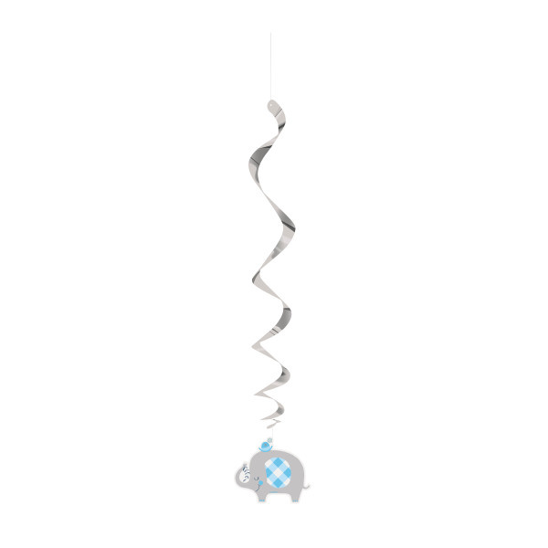 BabyShower Rotorspiralen Elephant Blue 66CM (3ST)