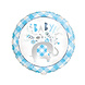 Unique BabyShower Folie Ballon Elephant Blue 45CM Unique BabyShower Folie Ballon Elephant Blue 45CM