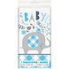 Unique BabyShower Tafelkleed Elephant Blue 137cm x 214cm Unique BabyShower Tafelkleed Elephant Blue 137cm x 214cm