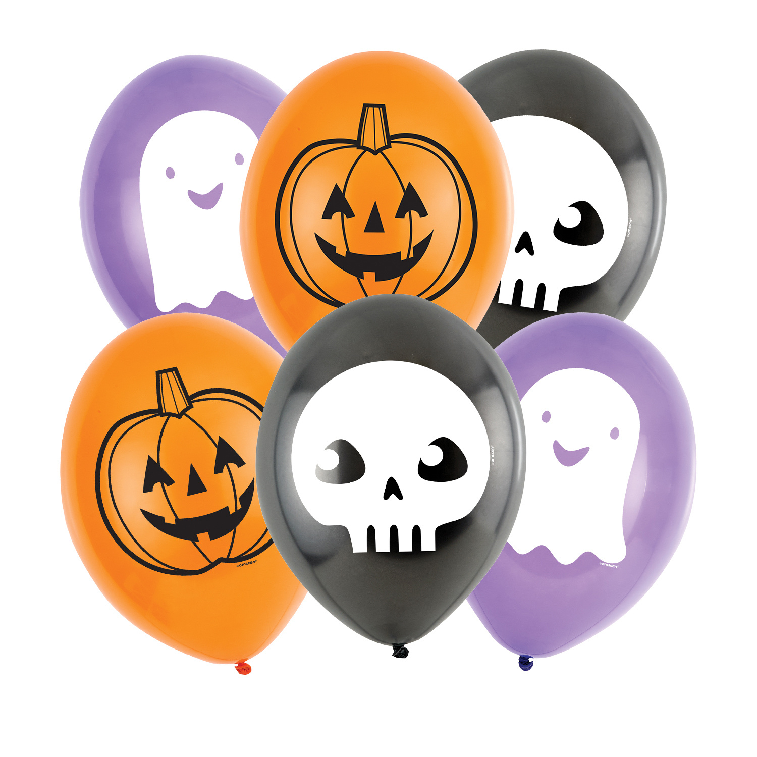 Halloween Ballonnen 23CM (6ST)