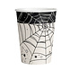 Amscan Halloween Bekertjes Spinnenweb 250ML (8ST) Amscan Halloween Bekertjes Spinnenweb 250ML (8ST)
