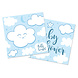 Folat BabyShower Servetten Blauw 25cm x 25cm (20ST) Folat BabyShower Servetten Blauw 25cm x 25cm (20ST)
