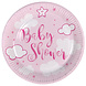 Folat BabyShower Bordjes Roze 18CM (8ST) Folat BabyShower Bordjes Roze 18CM (8ST)
