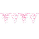 Folat BabyShower Vlaggenlijn Roze 6M Folat BabyShower Vlaggenlijn Roze 6M