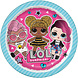 Unique Feestbordjes L.O.L. 23CM (8ST) Unique Feestbordjes L.O.L. 23CM (8ST)
