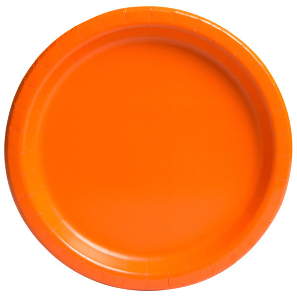 Feestbordjes Oranje 23CM (16ST)