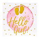 Boland Servetten Hello Girl 25cm x 25cm (12ST) Boland Servetten Hello Girl 25cm x 25cm (12ST)