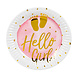 Boland Feestbordjes Hello Girl 18CM (6ST) Boland Feestbordjes Hello Girl 18CM (6ST)
