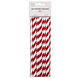 We Fiesta Party Papieren Rietjes Rood 20ST We Fiesta Party Papieren Rietjes Rood 20ST