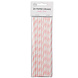 We Fiesta Party Papieren Rietjes Baby Roze 20ST We Fiesta Party Papieren Rietjes Baby Roze 20ST
