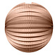 We Fiesta Party Lampion Rond Rosé Goud 25CM We Fiesta Party Lampion Rond Rosé Goud 25CM