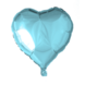 We Fiesta Party Folieballon Hartvormig Baby Blauw 45CM We Fiesta Party Folieballon Hartvormig Baby Blauw 45CM