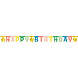 Folat Letterslinger Happy Birthday Retro 1.6M Folat Letterslinger Happy Birthday Retro 1.6M