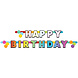 Folat Letterslinger Rainbow Happy Birthday 1.6M Folat Letterslinger Rainbow Happy Birthday 1.6M