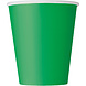 Unique Bekertjes Groen 266ML (14ST) Unique Bekertjes Groen 266ML (14ST)