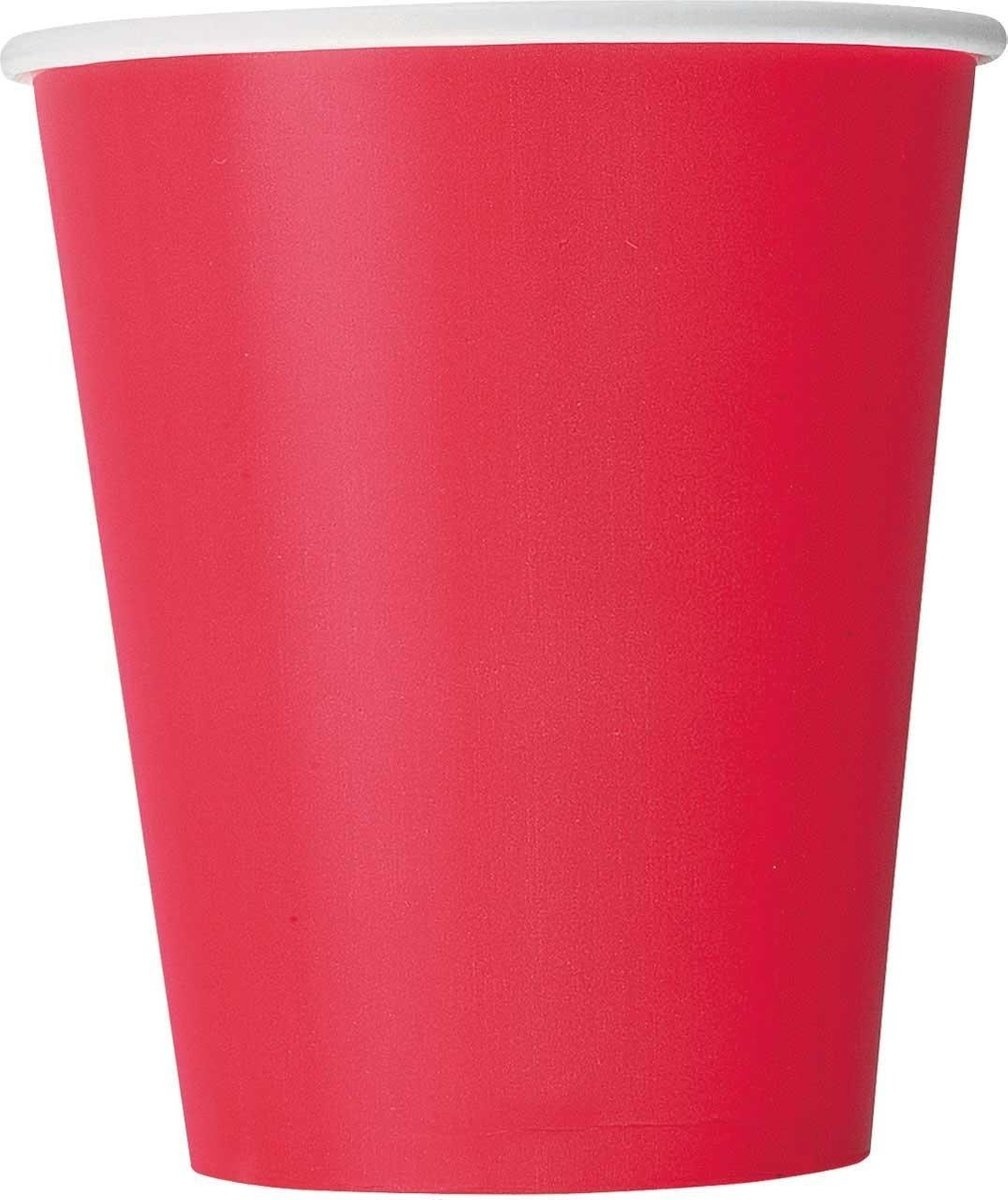 Bekertjes Rood 266ML (14ST)