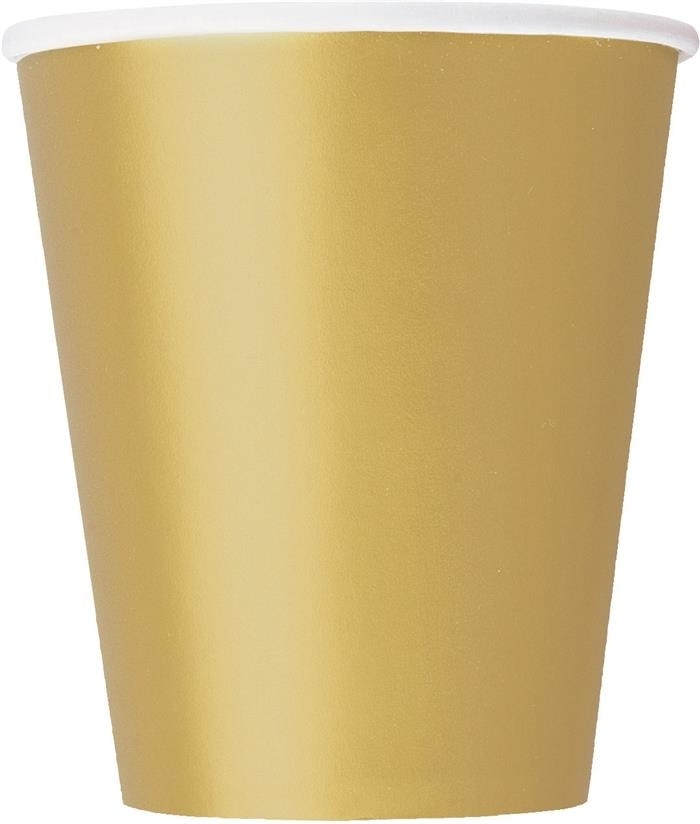 Bekertjes Goud 266ML (14ST)