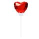 Folat Mini Folieballon Hartje Rood 15CM Folat Mini Folieballon Hartje Rood 15CM