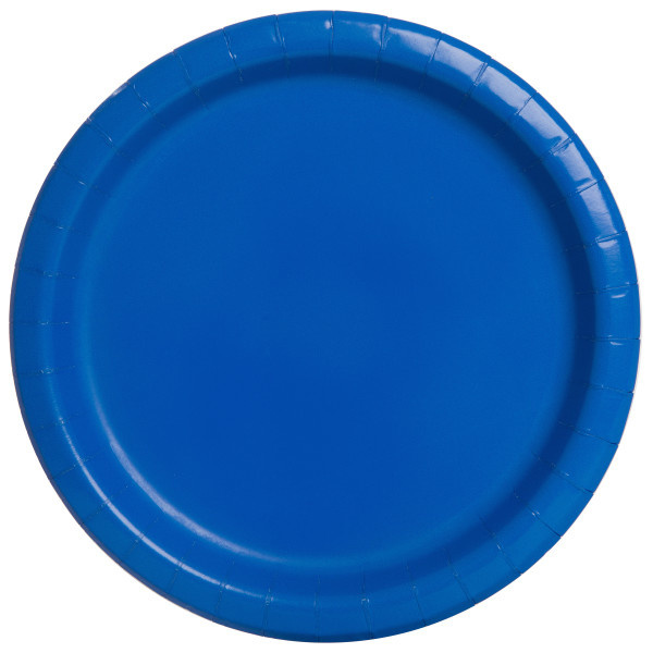 Feestbordjes Blauw 23CM (16ST)