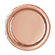 Unique Feestbordjes Rosé Goud 18CM (8ST) Unique Feestbordjes Rosé Goud 18CM (8ST)