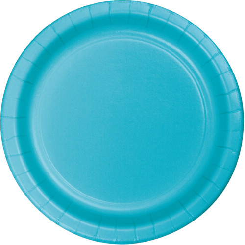 Feestbordjes Bermuda Blauw 23CM (8ST)