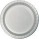 Creative Converting Feestbordjes Zilver 23CM (8ST) Creative Converting Feestbordjes Zilver 23CM (8ST)